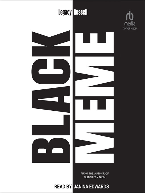 Title details for Black Meme by Legacy Russell - Wait list